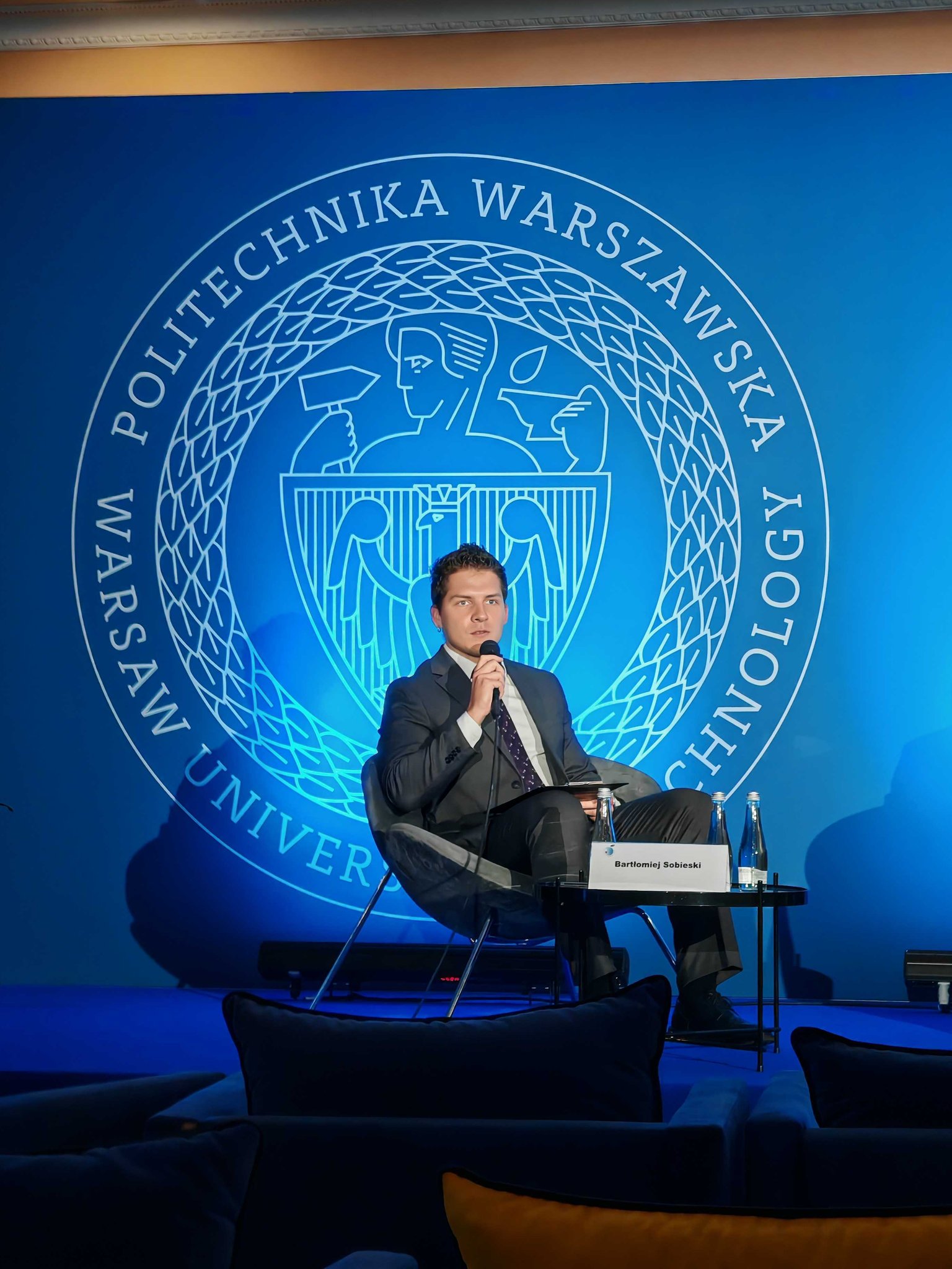 Bartłomiej Sobieski on the Engineering the Future stage